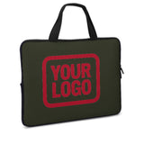 Custom Olive Red Laptop Bag