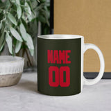 Custom Olive Red Mug