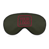 Custom Olive Crimson Red Sleep Mask