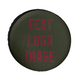 Custom Olive Crimson Red Truck Tires