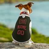 Custom Olive Copper Rose Pet Vest