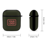 Custom Olive Copper Rose AirPods Case