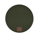 Custom Olive Copper Rose Round Table Cloth