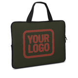 Custom Olive Coral Red Laptop Bag