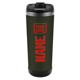 Custom Olive Orange Red Stainless Steel Water Cup