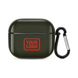 Custom Olive Orange Red AirPods Case (3rd Generation)