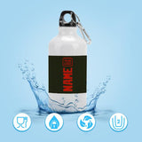 Custom Olive Orange Red Sports Bottle