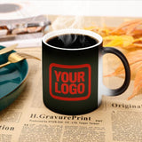 Custom Olive Orange Red Magic Mug