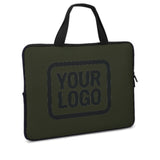 Custom Olive Black Laptop Bag