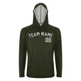 Custom Olive Cream UV-Hoodie