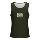 Custom Olive Cream Men's Tank Top