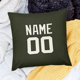 Custom Olive Cream Pillowcase