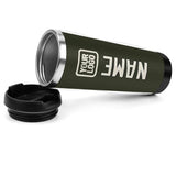 Custom Olive Cream Stainless Steel Water Cup