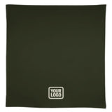 Custom Olive Black Square Table Cloth