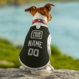Custom Olive Cream Pet Vest
