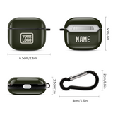 Custom Olive Cream AirPods Case (3rd Generation)