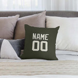 Custom Olive Cream Pillowcase