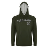Custom Olive Gray UV-Hoodie