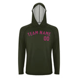 Custom Olive Pink UV-Hoodie