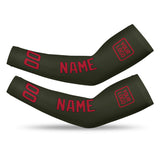 Custom Olive Red Arm Sleeve