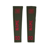 Custom Olive Red Arm Sleeve