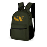Custom Olive Yellow Kids Backpack