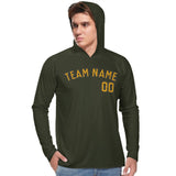 Custom Olive Yellow UV-Hoodie