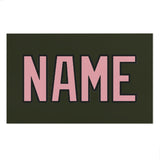 Custom Olive Light Pink Beach Towel