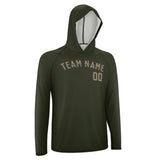 Custom Olive Light Khaki UV-Hoodie