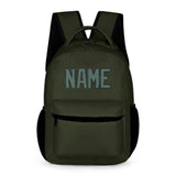 Custom Olive Blue Green Kids Backpack