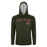 Custom Olive Copper Rose UV-Hoodie
