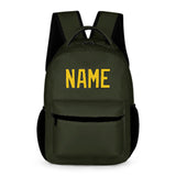 Custom Olive Gold Kids Backpack