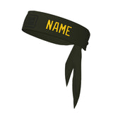Custom Olive Gold Headband