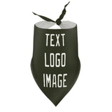 Custom Olive White Pet Scarf