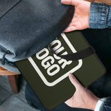 Custom Olive White Laptop Bag