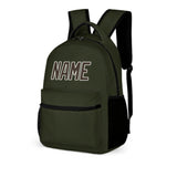 Custom Olive Brown Kids Backpack