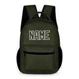 Custom Olive Olive Kids Backpack