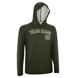 Custom Olive Olive UV-Hoodie