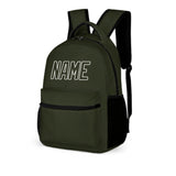 Custom Olive Olive Kids Backpack