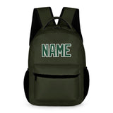 Custom Olive Green Kids Backpack