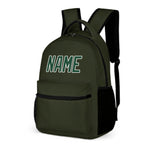Custom Olive Green Kids Backpack