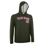 Custom Olive Pink UV-Hoodie