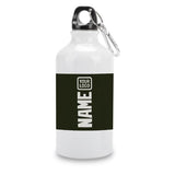 Custom Olive White Sports Bottle