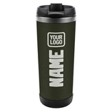 Custom Olive White Stainless Steel Water Cup