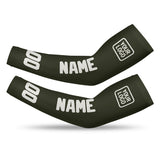 Custom Olive White Arm Sleeve