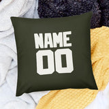 Custom Olive White Pillowcase