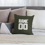 Custom Olive White Pillowcase