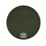 Custom Olive White Round Table Cloth
