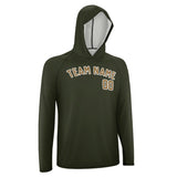 Custom Olive Khaki UV-Hoodie