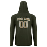 Custom Olive Light Khaki UV-Hoodie